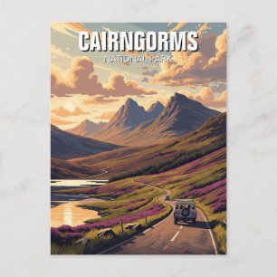 Cairngorms National Park, Schotland Briefkaart