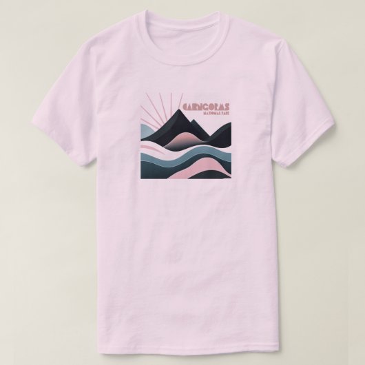 Cairngorms National Park Schotland Gekleurde heuve T-shirt (Design voorkant)