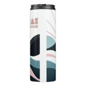 Cairngorms National Park Schotland Gekleurde heuve Thermosbeker (Achterkant)