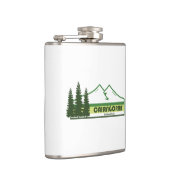 Cairngorms National Park Schotland Groene strepen Heupfles (Rechts)