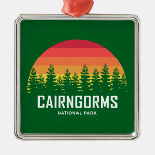Cairngorms National Park, Schotland Metalen Ornament