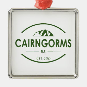Cairngorms National Park, Schotland Metalen Ornament