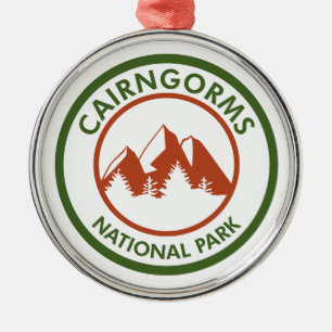 Cairngorms National Park, Schotland Metalen Ornament