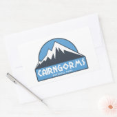 Cairngorms National Park, Schotland Rechthoekige Sticker (Envelop)