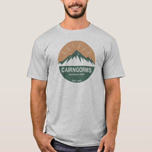 Cairngorms National Park, Schotland T-shirt (Voorkant)