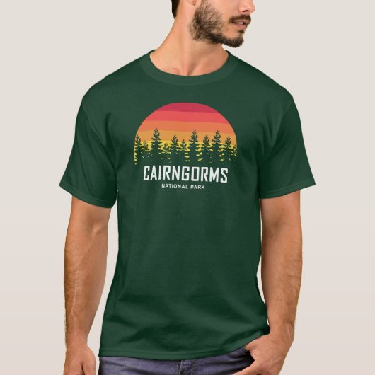 Cairngorms National Park, Schotland T-shirt (Voorkant)