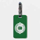 Cairngorms National Park Schotland Zonnebomen Bagagelabel (Achterkant verticaal)