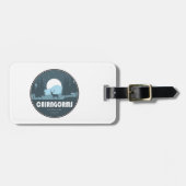 Cairngorms National Park Scotland Deer Bagagelabel (Voorkant horizontaal)