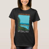 Cairngorms National Park Scotland Distress T-shirt (Voorkant)