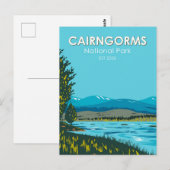 Cairngorms National Park Scotland Loch Morlich Briefkaart (Voorkant / Achterkant)