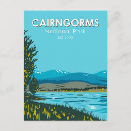 Cairngorms National Park Scotland Loch Morlich Briefkaart