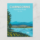 Cairngorms National Park Scotland Loch Morlich Briefkaart (Voorkant)