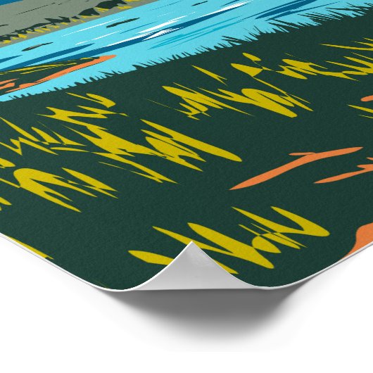 Cairngorms National Park Scotland Loch Morlich Poster (Hoek)