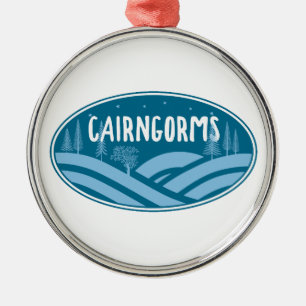 Cairngorms National Park Scotland Outdoors Metalen Ornament