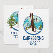 Cairngorms Schotland logo (Voorkant / Achterkant)