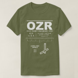 Cairns Army Airfield Fort Rucker OZR T-shirt