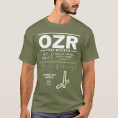 Cairns Army Airfield Fort Rucker OZR T-shirt (Voorkant)