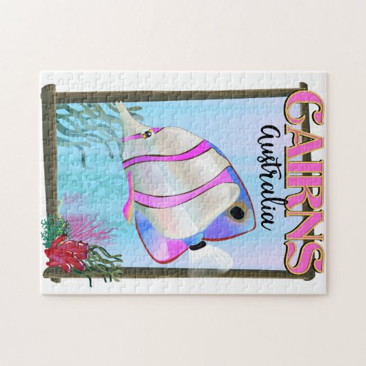 Cairns Australia Holiday poster Legpuzzel (Horizontaal)