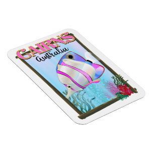 Cairns Australia Holiday poster Magneet