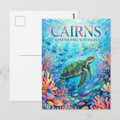Cairns Australië Briefkaart (Voorkant / Achterkant)