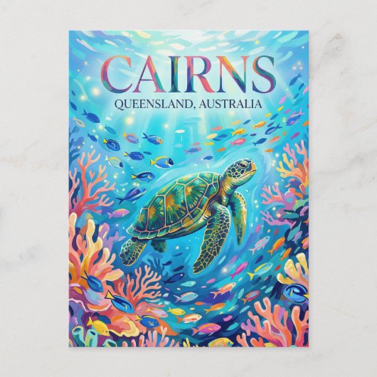 Cairns Australië Briefkaart (Voorkant)