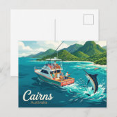 Cairns Australië Briefkaart (Voorkant / Achterkant)