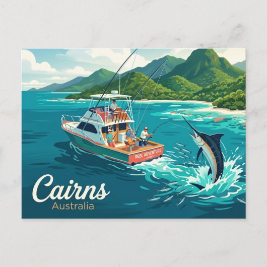 Cairns Australië Briefkaart (Voorkant)