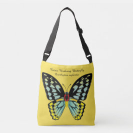 Cairns Birdwing Butterfly Dorsal en Ventral Crossbody Tas