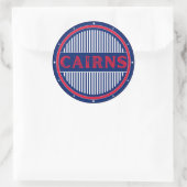 Cairns City Pride Emblem – Australian Identity Ronde Sticker (Tas)