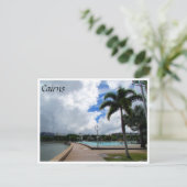 cairns esplanade lagune briefkaart (Staand voorkant)