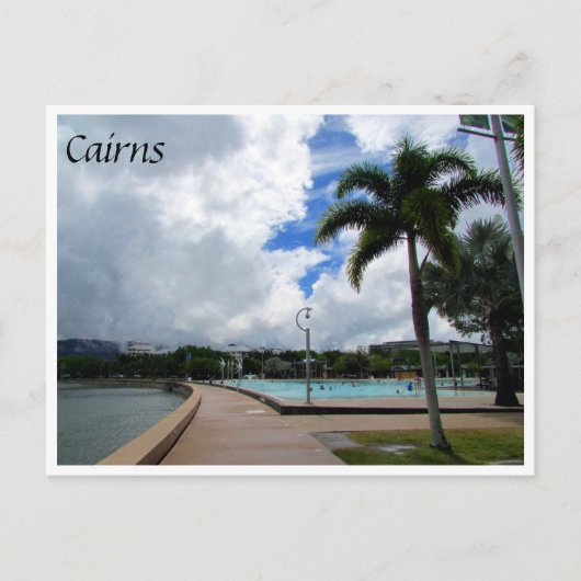 cairns esplanade lagune briefkaart (Voorkant)