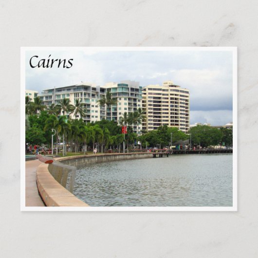 cairns esplanade skyline briefkaart (Voorkant)