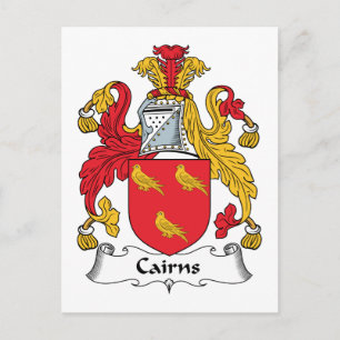 Cairns Family Crest Briefkaart