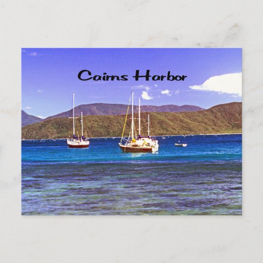 Cairns Harbor Queensland Australië Briefkaart (Voorkant)