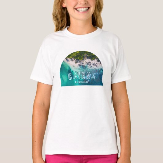 Cairns, Queensland Australia Shirt Souvenir Gift (Voorkant)