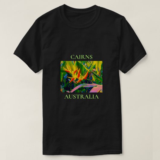 Cairns tropical Queensland Australië reizen T-shirt (Design voorkant)