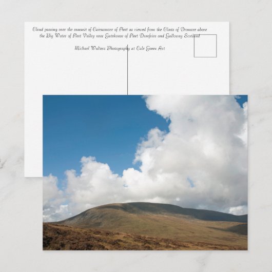 Cairnsmore of Fleet Scotland Briefkaart (Voorkant / Achterkant)