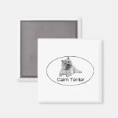 Cairnterriër Magneet (Voorkant / Achterkant)