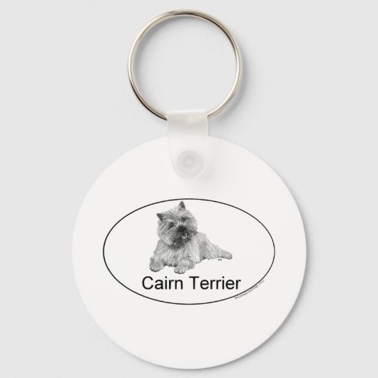 Cairnterriër Sleutelhanger (Voorkant)