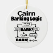 Caïro Barking Logic Keramisch Ornament (Voorkant)