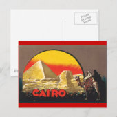 Caïro Briefkaart (Voorkant / Achterkant)