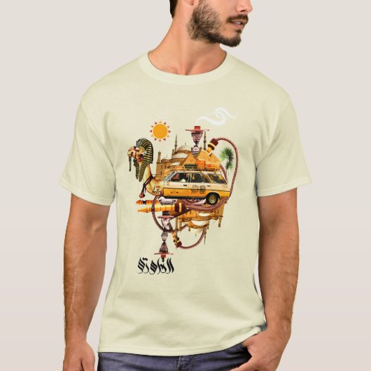 CAIRO CAMEL T-SHIRT (Voorkant)