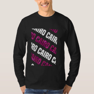 Caïro Camo Patroon Roze Camouflage T-shirt
