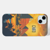 Caïro Case-Mate iPhone Case (Achterkant (horizontaal))