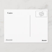 Cairo Cityscape Briefkaart (Achterkant)