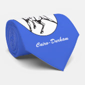 Cairo-Durham Mustangs Stropdas (Opgerold)