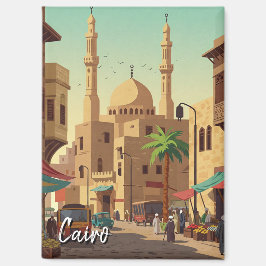 Caïro Egypt Reizen Magneet