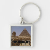 Cairo Egypt Souvenir Sleutelhanger (Voorkant)