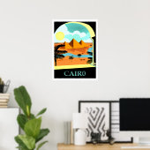 Cairo, Egypt vintage travel poster (Thuiskantoor)