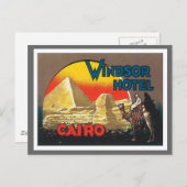  Caïro Egypte Briefkaart (Voorkant / Achterkant)
